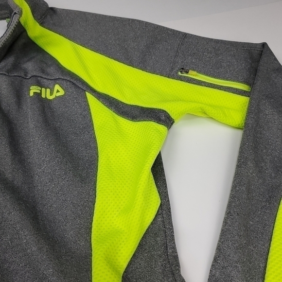 Fila Performance Neon Grey Structured Jacket M - Picture 4 of 12